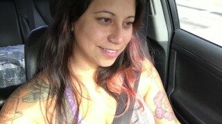 Dirty talking in the car. Can you make me cum while I’m driving?
