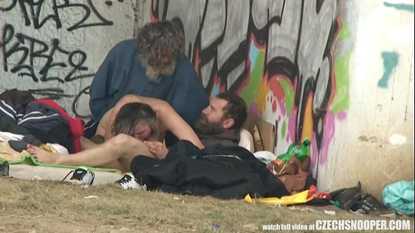 Pure Street Life Homeless Threesome Having Sex On Public XXX Videos